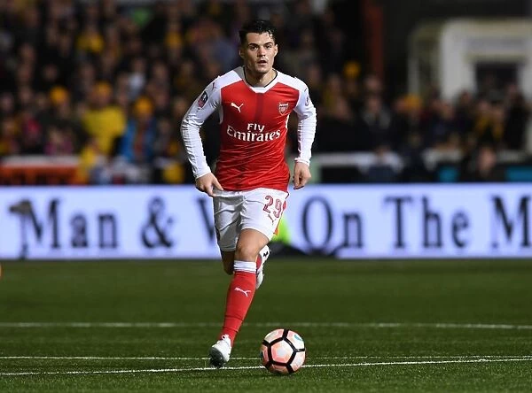 Granit Xhaka's FA Cup Battle: Arsenal's Epic Encounter at Sutton United