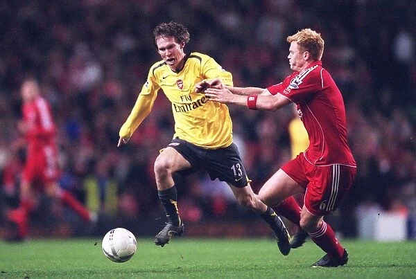 Hleb and Riise Clash: Arsenal's FA Cup Victory Over Liverpool (6 / 1 / 2007)
