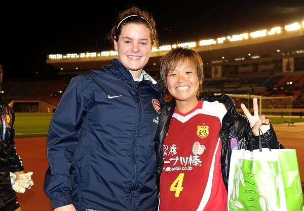 INAC Kobe vs. Arsenal Ladies: 1-1 Stalemate in Charity Match at Nishigaoka Stadium, Tokyo (November 30, 2011)