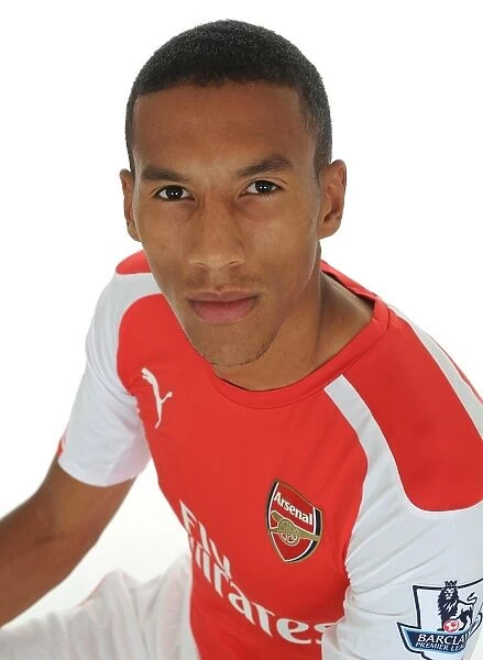 Issac Hayden at Arsenal's 2014-15 Photocall