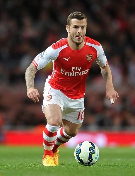Jack Wilshere: In Action for Arsenal Against Swansea City, Premier League 2014 / 15
