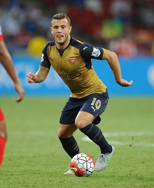 Jack Wilshere in Action: Arsenal vs. Singapore XI, Barclays Asia Trophy, 2015
