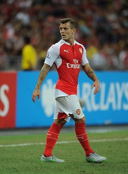 Jack Wilshere in Action: Arsenal vs. Everton, 2015 Asia Trophy, Singapore