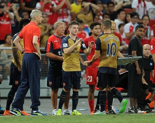 Jack Wilshere Exits, Dan Crowley Debuts: Arsenal's Lineup Shuffle in Singapore
