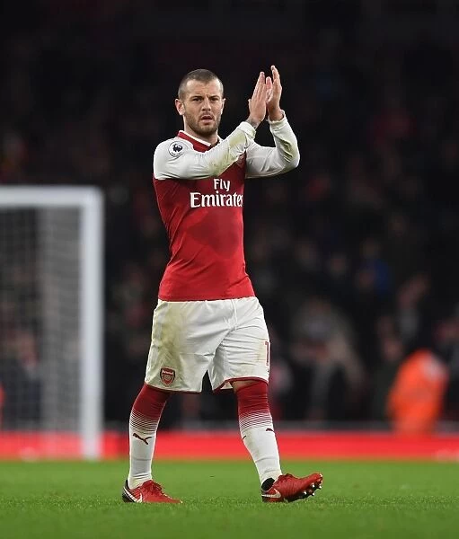 Jack Wilshere: Post-Match Moment at Arsenal vs Liverpool (2017-18)