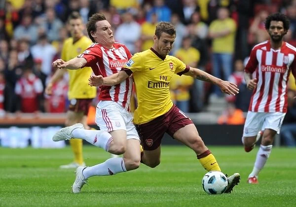 Jack Wilshere vs. Dean Whitehead: Stoke City's Triumph Over Arsenal (3-1)