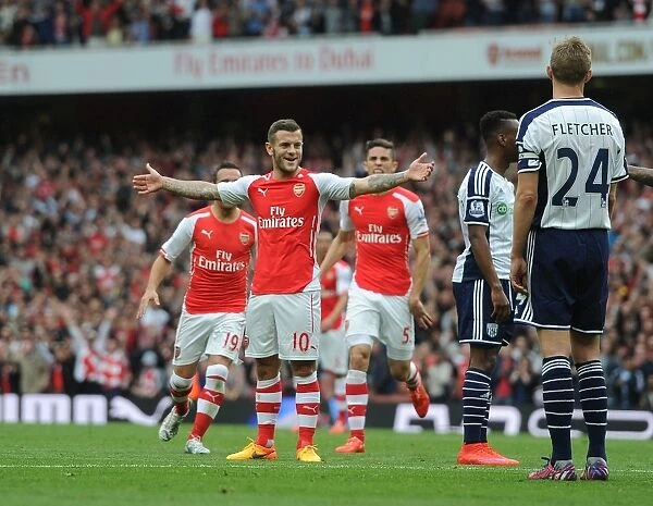 Jack Wilshere's Game-Winning Goal: Arsenal Triumphs Over West Bromwich Albion (2014-15)