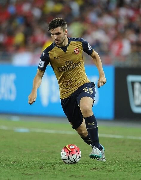 Jon Toral in Action: Arsenal vs. Singapore XI, Barclays Asia Trophy