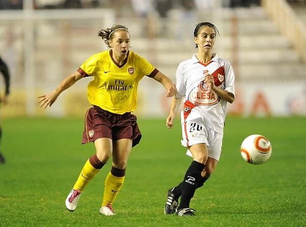Jordan Nobbs (Arsenal) Cristina Martinez (Rayo). Rayo Vallecano 2: 0 Arsenal Ladies