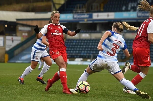 Jordan Nobbs vs Harriet Scott: Intense Clash in Reading FC Women vs Arsenal Ladies WSL Match
