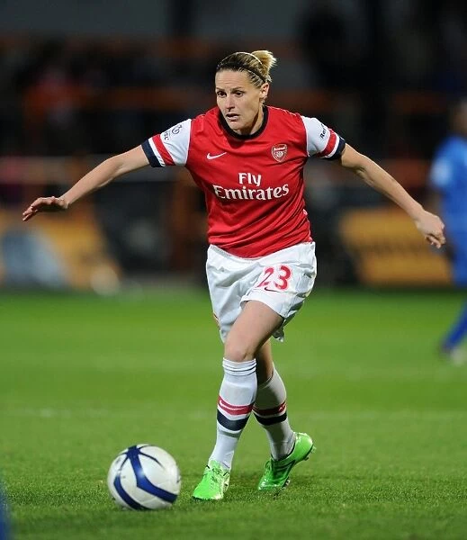 Kelly Smith in Action: Arsenal Ladies Claim WSL Continental Cup Victory over Birmingham City