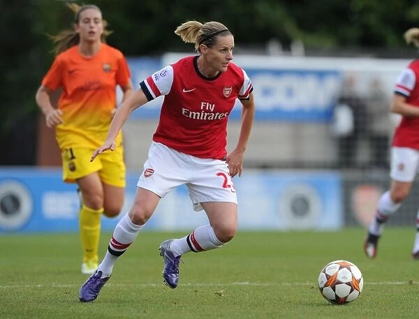 Kelly Smith in Action: Arsenal Ladies vs. Barcelona - UEFA Women's Champions League 2012-13
