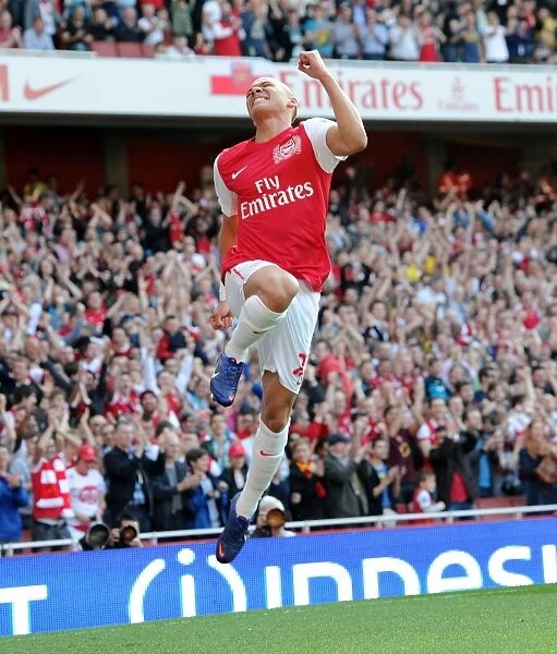 Kieran Gibbs Scores First Goal: Arsenal's 3-0 Victory Over Aston Villa (2012)