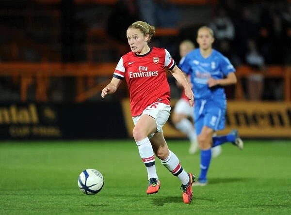 Kim Little in Action: Arsenal Ladies vs. Birmingham City Ladies - FA WSL Continental Cup Final, 2012