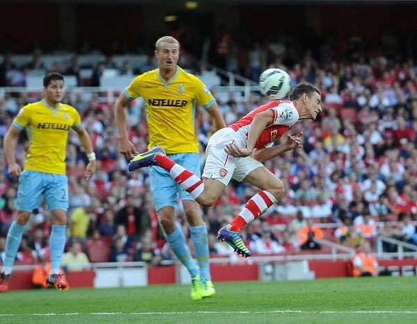 Koscielny Scores Under Pressure: Arsenal vs. Crystal Palace, Premier League 2014