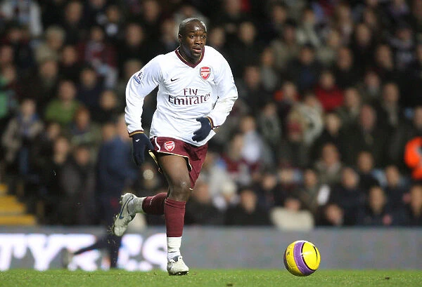Lassana Diarra Leads Arsenal to Victory: 1-2 Over Aston Villa, Barclays Premiership, 2007