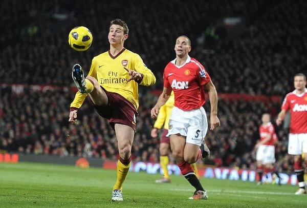 Laurent Koschielny (Arsenal) Rio Ferdinand (Man United). Manchester United 1: 0 Arsenal