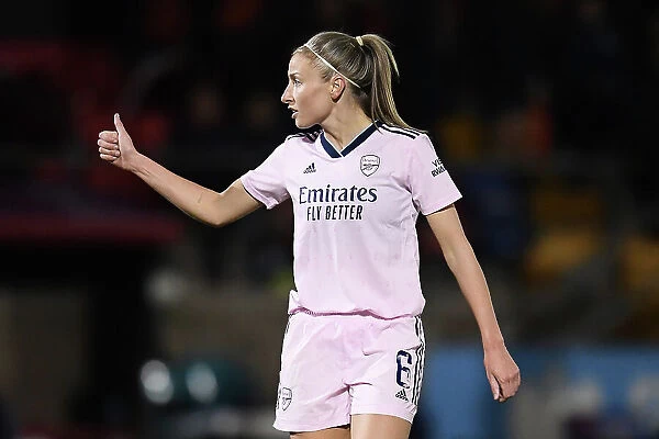 Leah Williamson in Action: Arsenal vs. West Ham United - Barclays Women's Super League