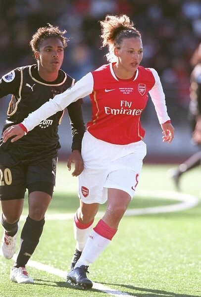Lianne Sanderson Scores for Arsenal in UEFA Cup Victory over Umea IK