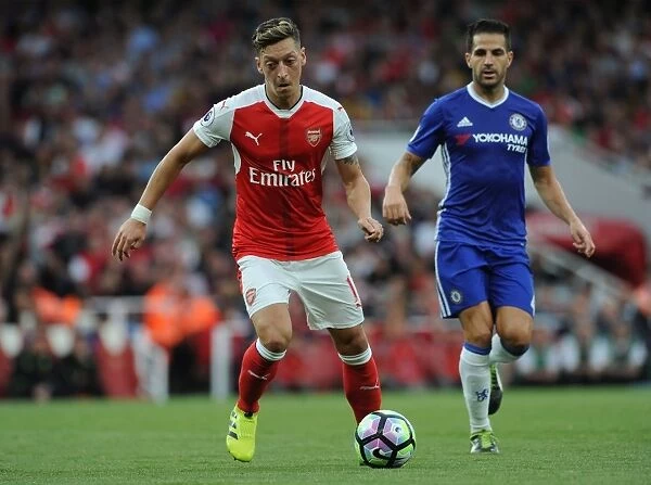 LONDON, ENGLAND - SEPTEMBER 24: Mesut Ozil of Arsenal during the Premier League match between Arsenal