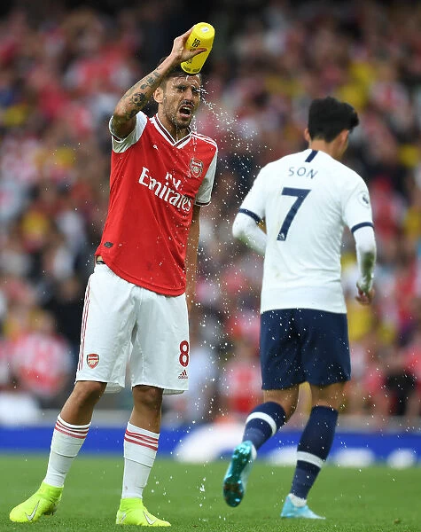 London Rivalry: Dani Ceballos Battle in the Arsenal vs. Tottenham Premier League Clash