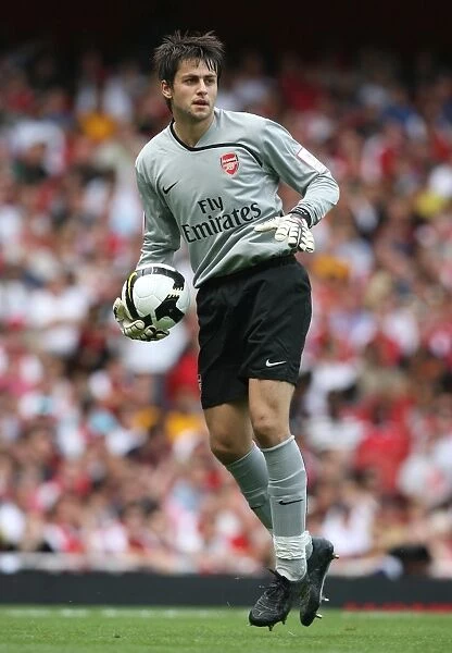 Lukasz Fabianski Concedes Against Juventus: Arsenal 0:1, Emirates Cup 2008