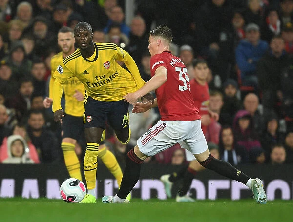 Manchester United vs. Arsenal: Pepe Fouls by McTominay (Premier League 2019-20)