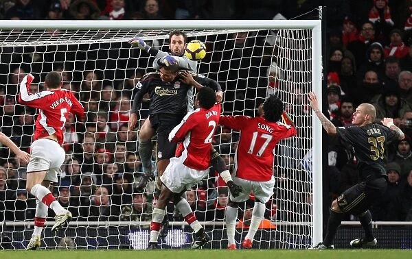 Manuel Almunia (Arsenal) David Ngog (Liverpool). Arsenal 1: 0 Liverpool