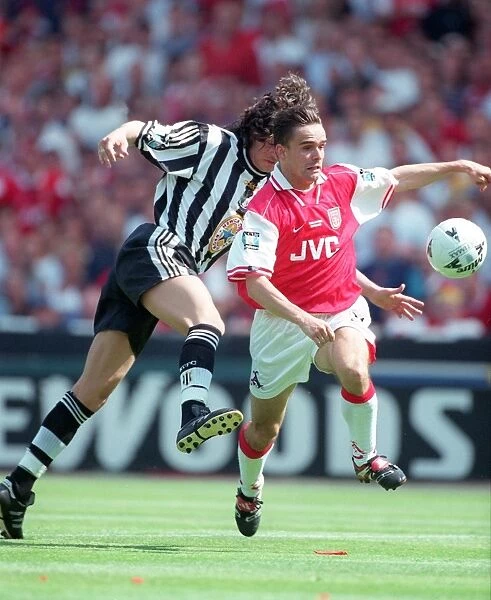 Marc Overmars Thrilling FA Cup Final Debut: Scoring the First Goal Against Newcastle United, 1998