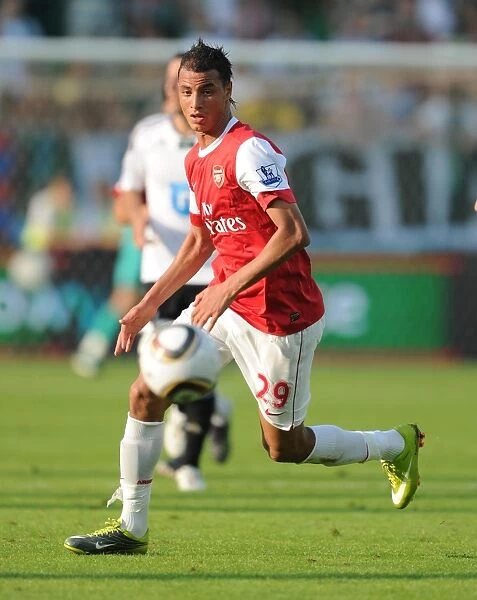 Marouane Chamakh's Hat-Trick: Arsenal's Thrilling 6-5 Victory Over Legia Warsaw, Warsaw, Poland, 2010