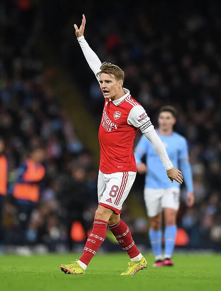 Martin Odegaard Faces Manchester City in FA Cup Clash