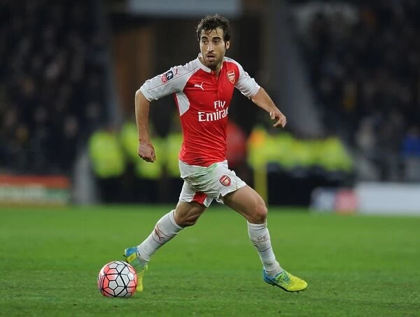Mathieu Flamini in Action: Arsenal's FA Cup Battle at Hull City, March 2016