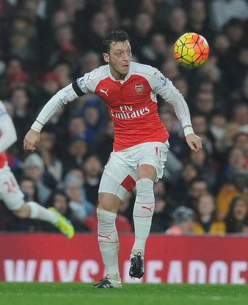 Mesut Ozil in Action: Arsenal vs Newcastle United (Premier League 2015-16) - Emirates Stadium