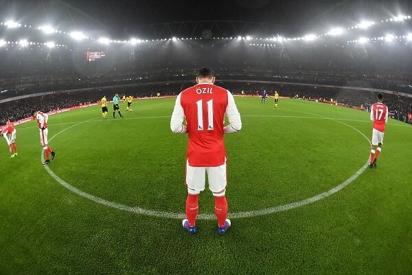 Mesut Ozil: Arsenal's Star Player Prepares for Arsenal v Watford Clash (2016-17)
