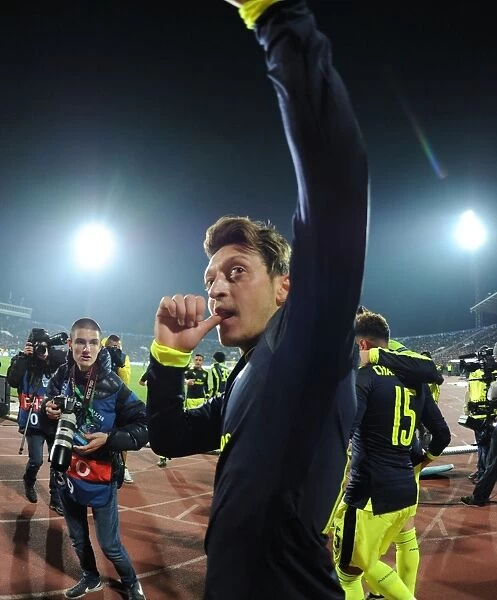Mesut Ozil Hat-trick: Arsenal's Triumph over Ludogorets Razgrad in 2016-17 UEFA Champions League