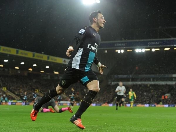 Mesut Ozil Scores: Arsenal's Triumph over Norwich City in Premier League 2015-16