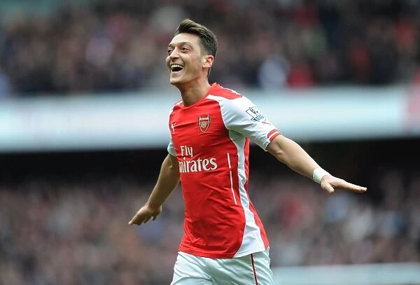 Mesut Ozil Scores the Decisive Goal: Arsenal's Victory over Liverpool, Premier League 2014-15