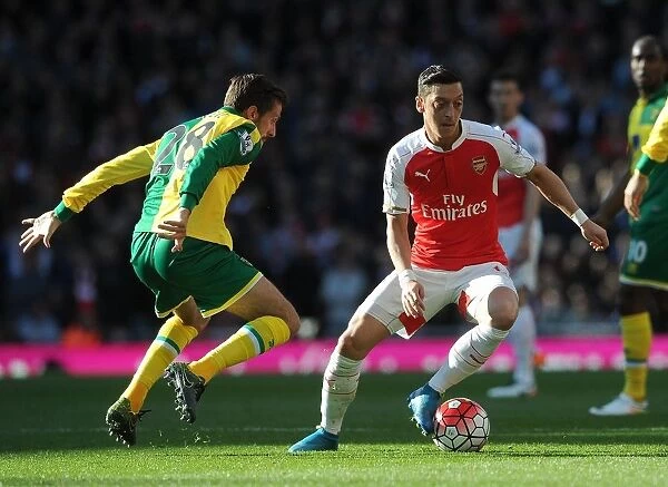 Mesut Ozil vs. Gary O'Neil: A Battle at the Arsenal - Arsenal vs. Norwich City, Premier League, 2016