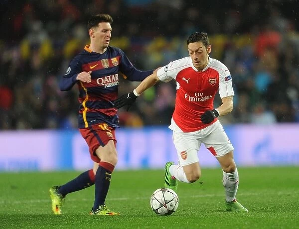 Mesut Ozil vs. Lionel Messi: A Champion's Battle - Arsenal vs. Barcelona