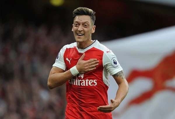 Mesut Ozil's Triumph: Arsenal's Thrilling 3-0 Victory Over Chelsea (2016-17)