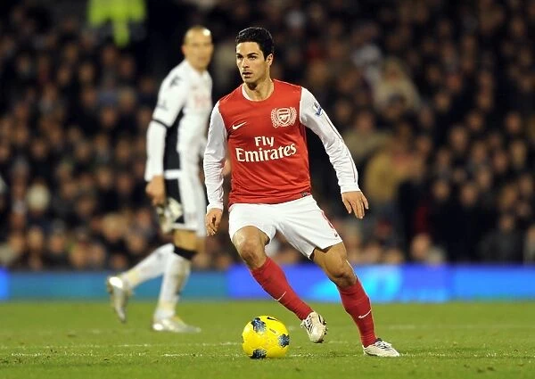 Mikel Arteta Leads Arsenal Against Fulham in Premier League Clash (2011-12)