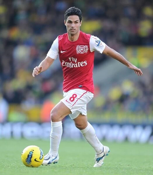 Mikel Arteta Leads Arsenal: Norwich City vs. Arsenal (2011-12 Premier League)