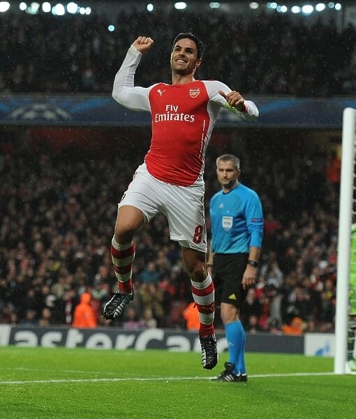 Mikel Arteta's Goal: Arsenal's Victory Against RSC Anderlecht in the 2014 / 15 UEFA Champions League