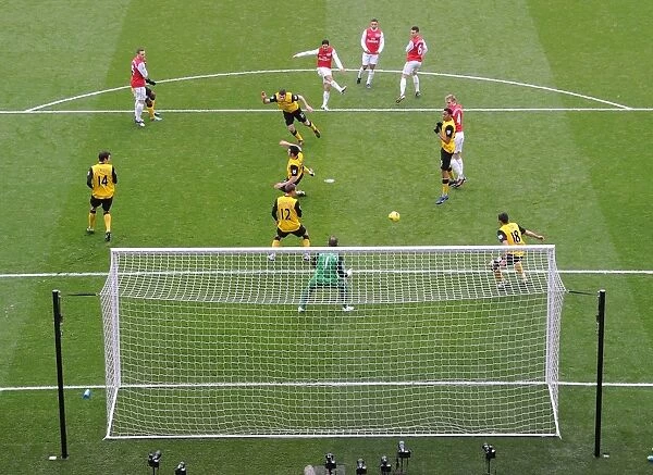 Mikel Arteta's Stunner: Arsenal's Fifth Goal vs. Blackburn Rovers, 2012 Premier League