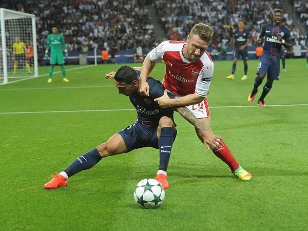 Mustafi vs Di Maria: A Champions League Battle at Parc des Princes - Paris Saint-Germain vs Arsenal FC