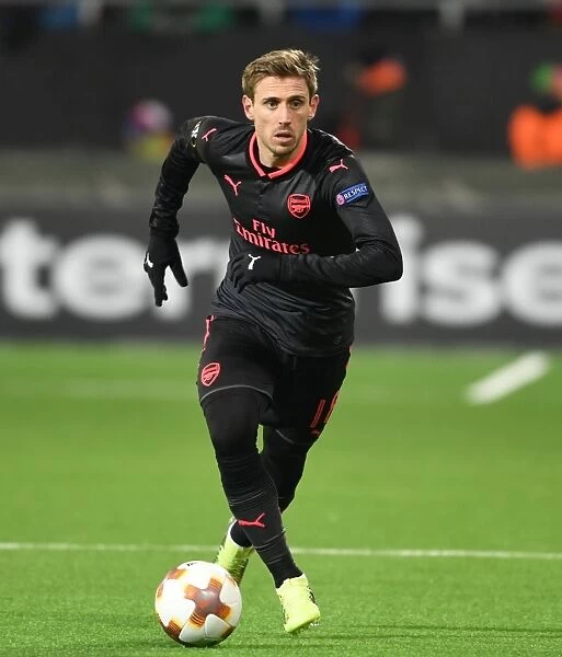 Nacho Monreal in Action: Arsenal's Europa League Triumph over Ostersunds FK (2018)