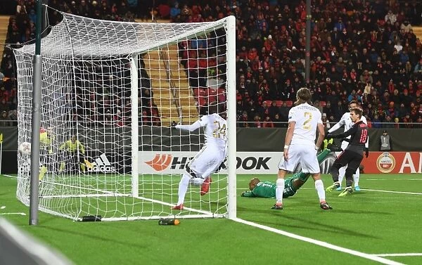 Nacho Monreal Scores First Arsenal Goal in Europa League Match against Ostersunds FK
