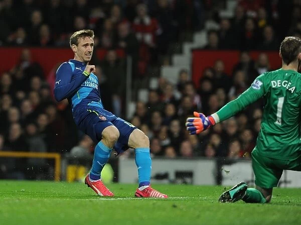 Nacho Monreal Scores the Opener: Manchester United vs. Arsenal - FA Cup Quarterfinal, 2015