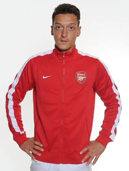 New Signing Mesut Ozil at Arsenal's Munich Photo Shoot