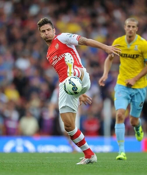 Olivier Giroud in Action: Arsenal vs Crystal Palace, Premier League 2014 / 15